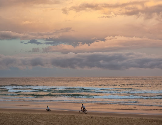 Dusk Manly Beach fine art photographic prints